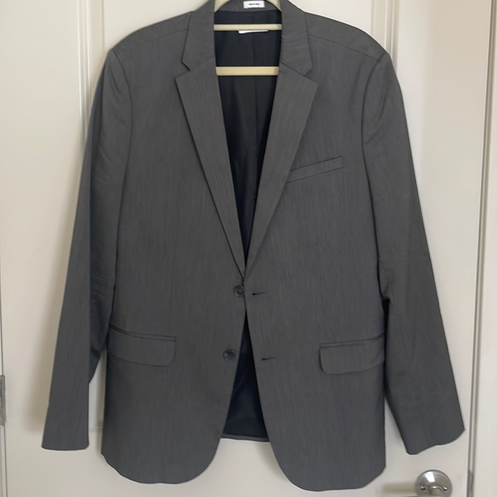 Calvin Klein slim fit grey jacket large